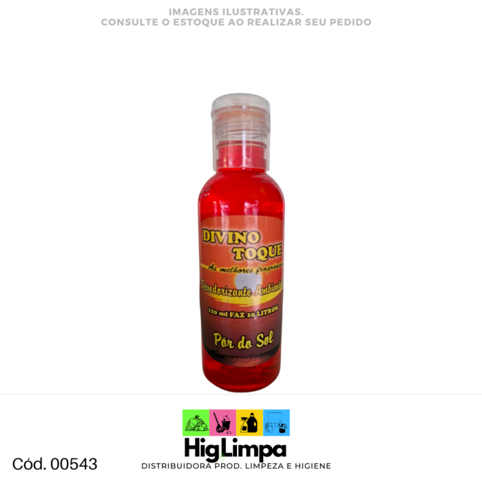 Limpador Perfumado Por do Sol - Divino Toque 120ml