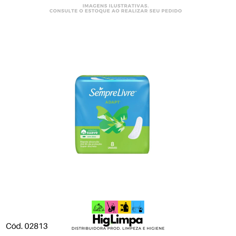 Absorvente 8Unid. - 02813