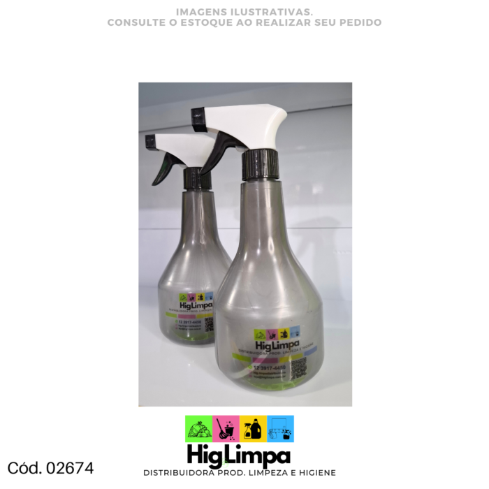 Borrifador Fumê 500ml Ref.
