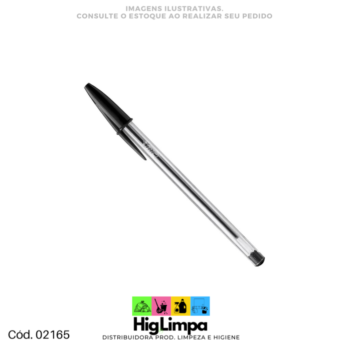 Caneta Bic Preta