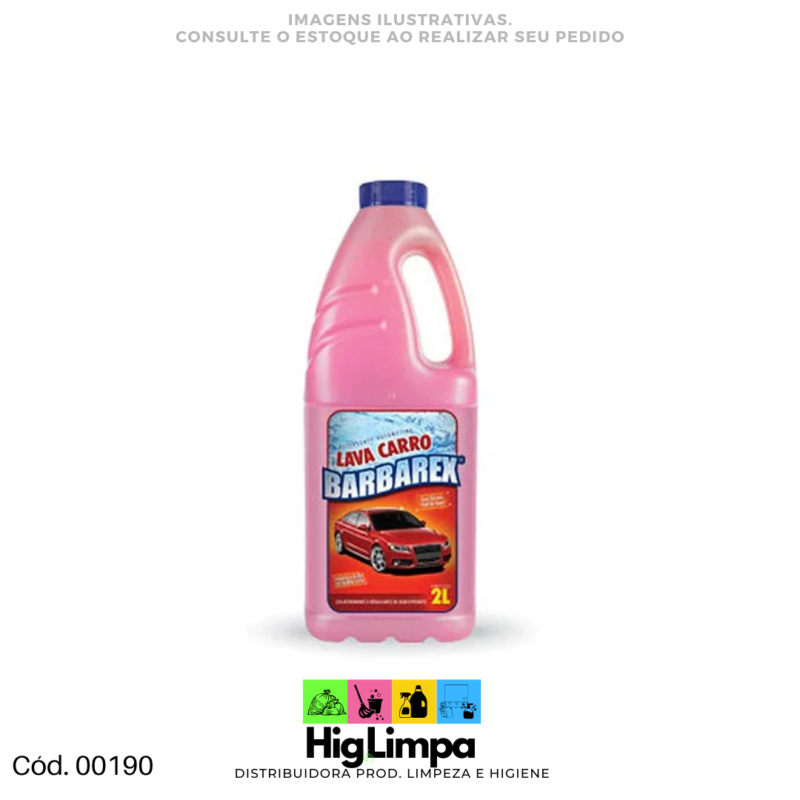 Lava Carro - Barbarex 2L