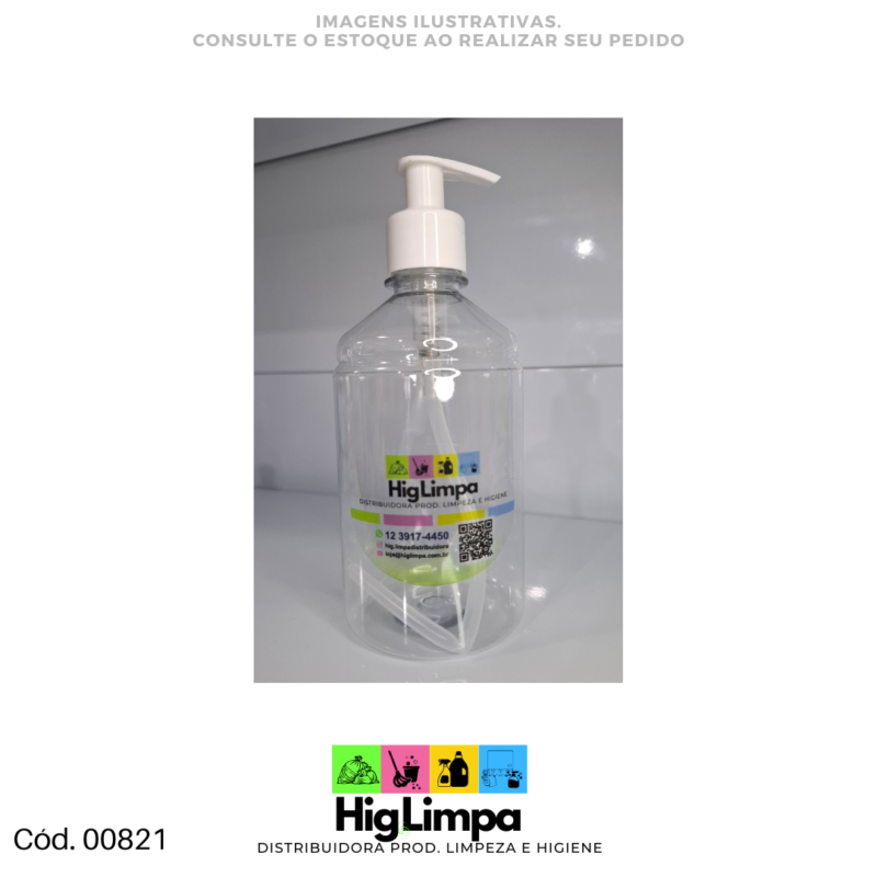 Porta Sabonete / Álcool Gel 500ml - 00821