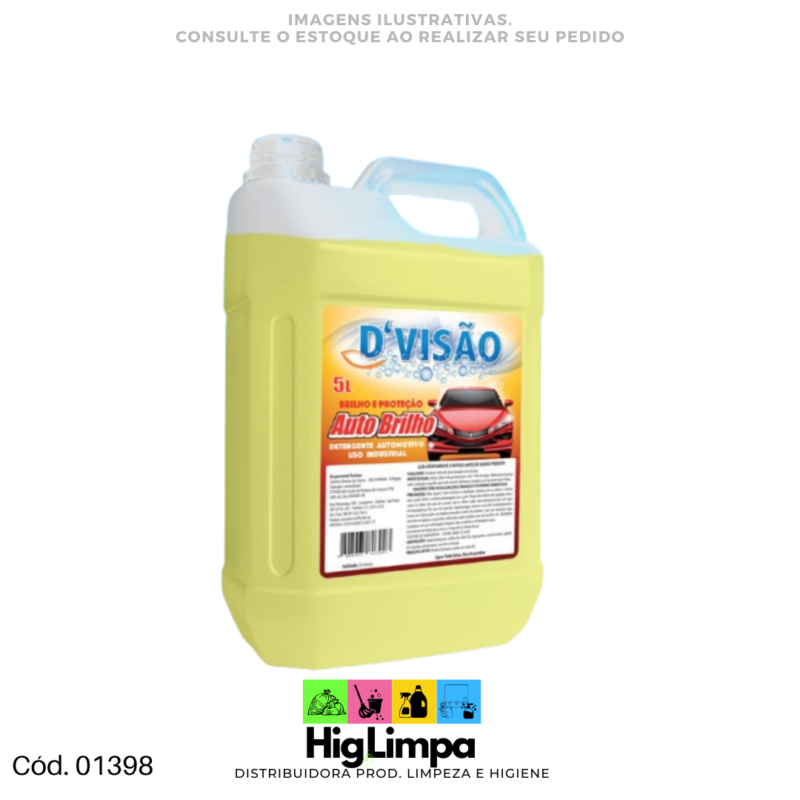 Shampoo Auto Brilho - Divisão 5L
