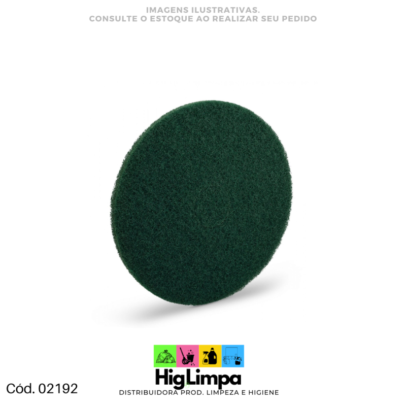 DISCO LIMPADOR VERDE DIAM.510MM - 02192