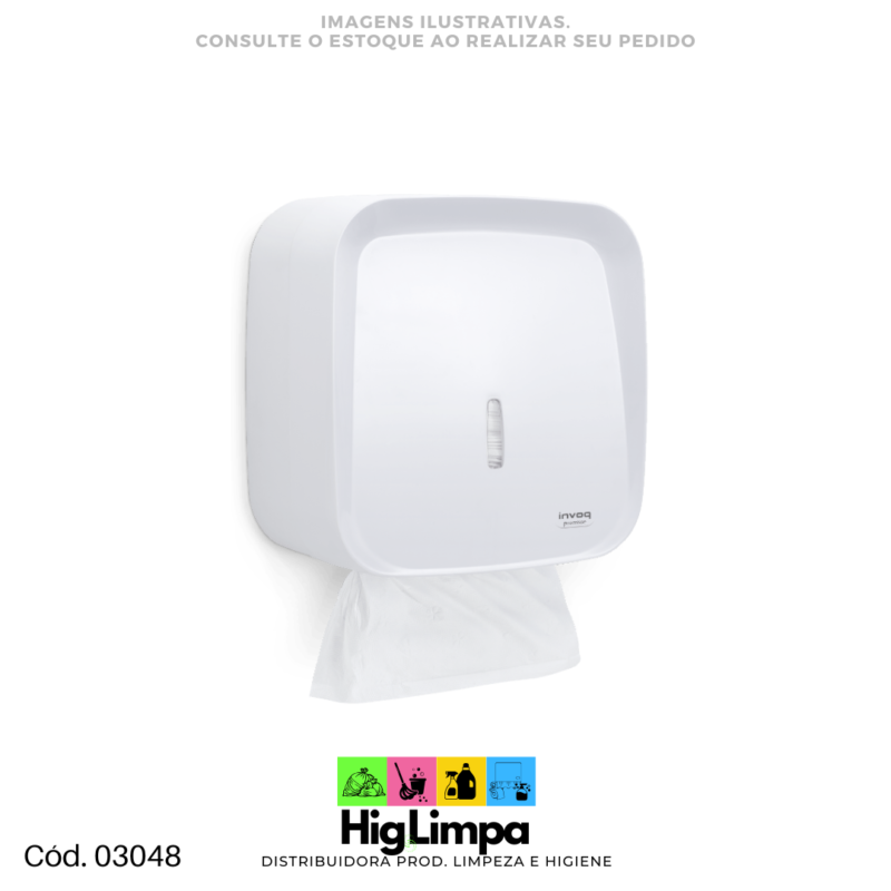 Dispenser Papel Interfolhas Invoq G Premisse - 03048