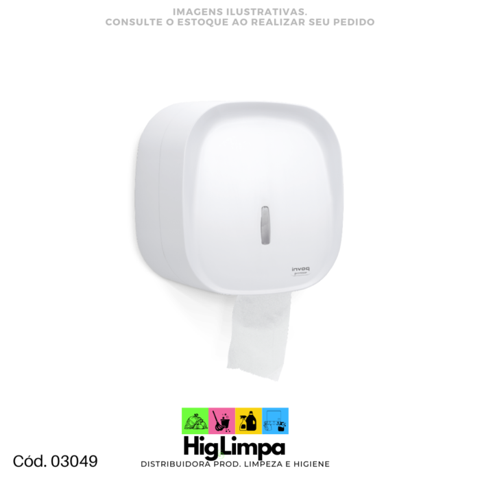 Dispenser Papel Higiênico Institucional Invoq G Premisse - 03049