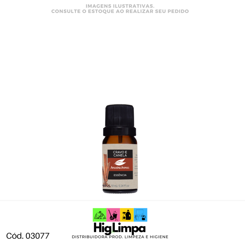 Essência Cravo e Canela - Amazônia 10ml - 3077