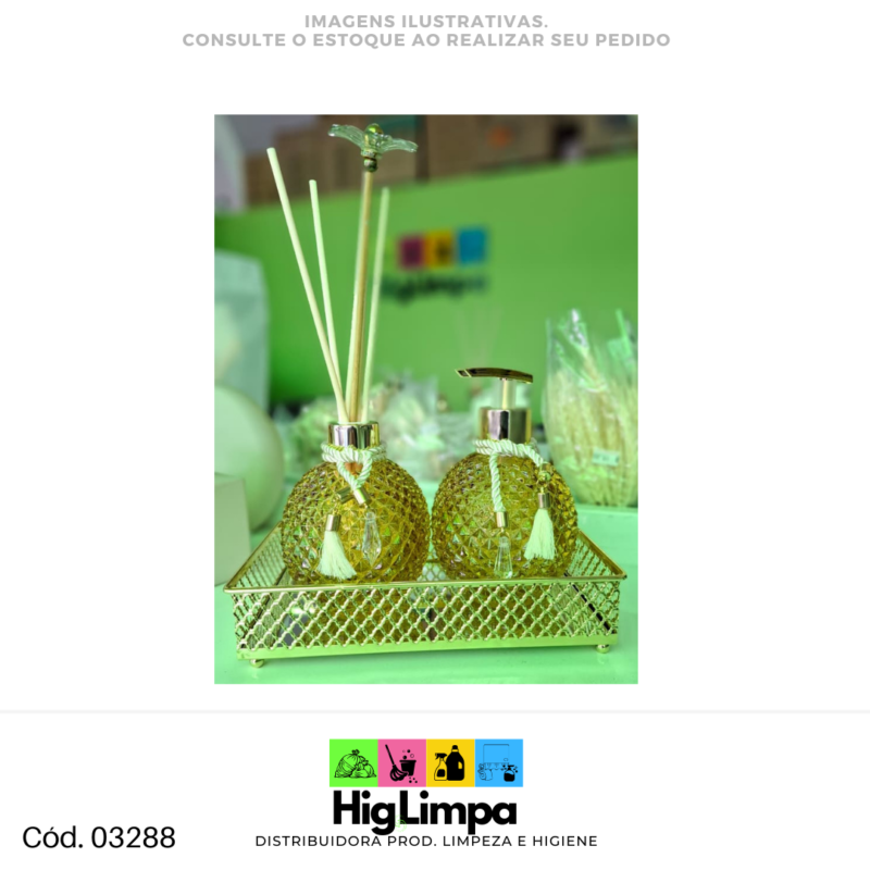 Vidro p/ Difusor e Saboneteira 03288 x