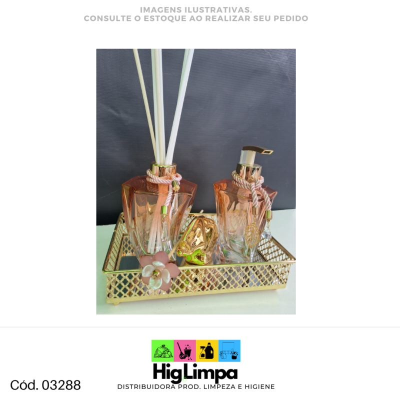 Vidro p/ Difusor e Saboneteira 03288