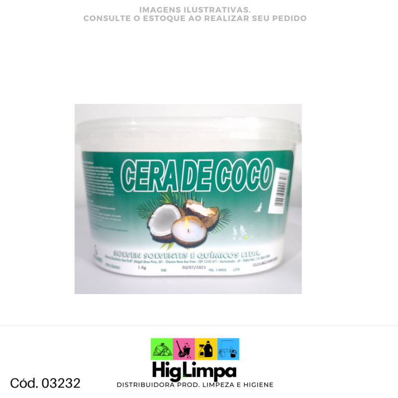 Cera de Coco 1Kg 03232