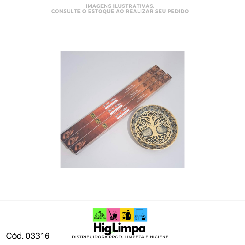 Porta Incenso Árvore Y - 03316