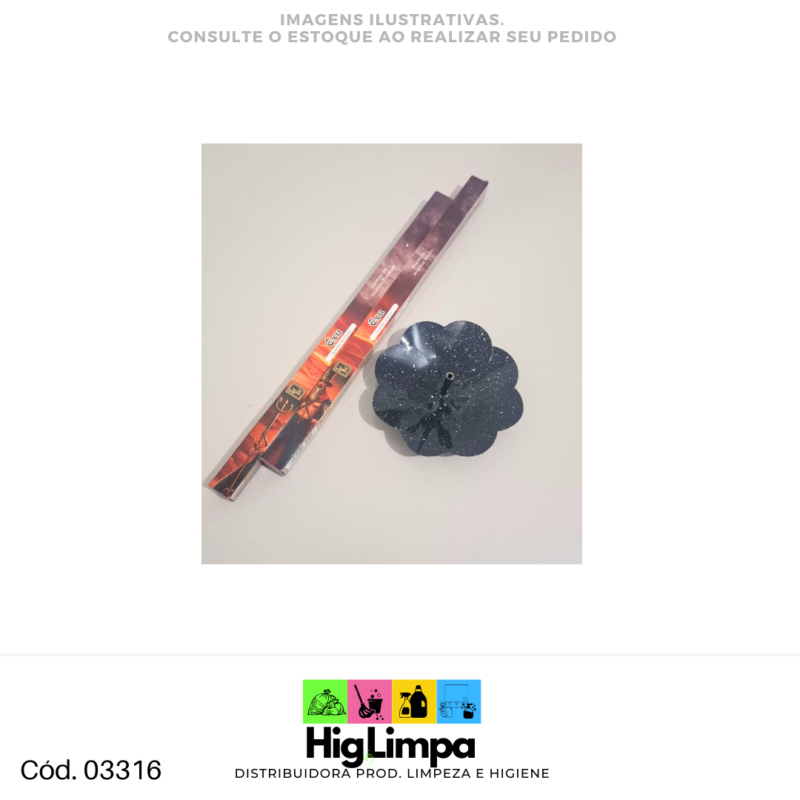 Porta Incenso Flor - 03316