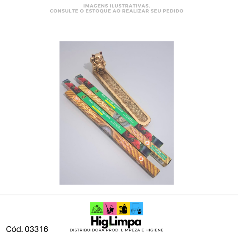Porta Incenso Gatinho - 03316