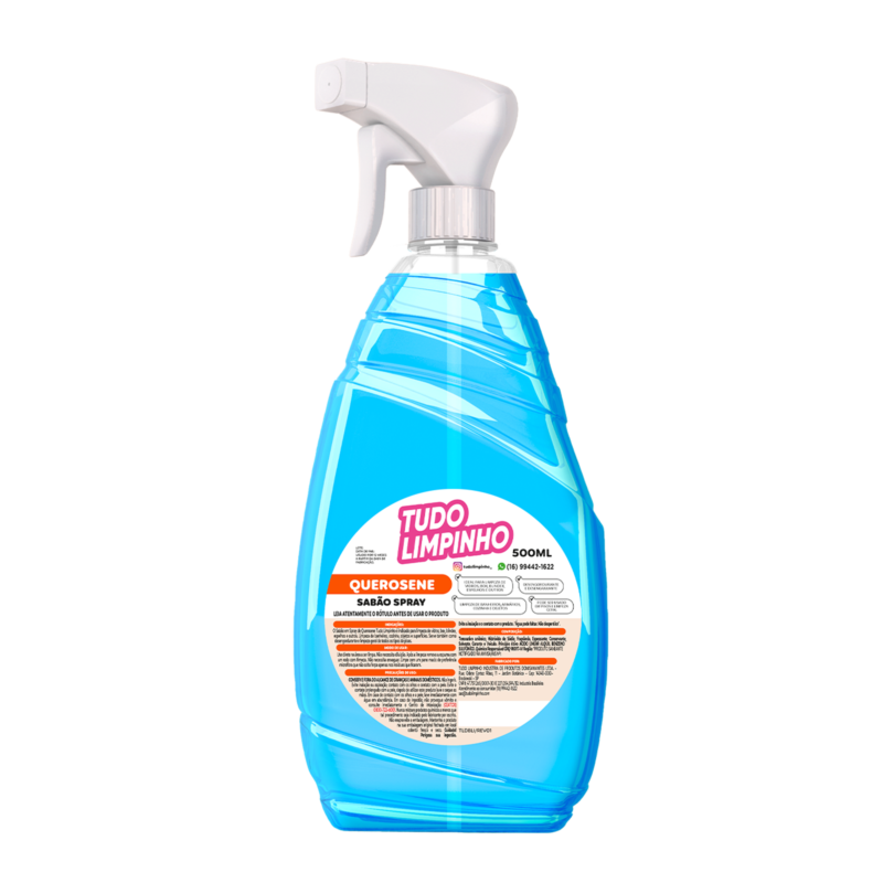 Sabão de Querosene Spray - Tudo Limpinho 500ml - 157