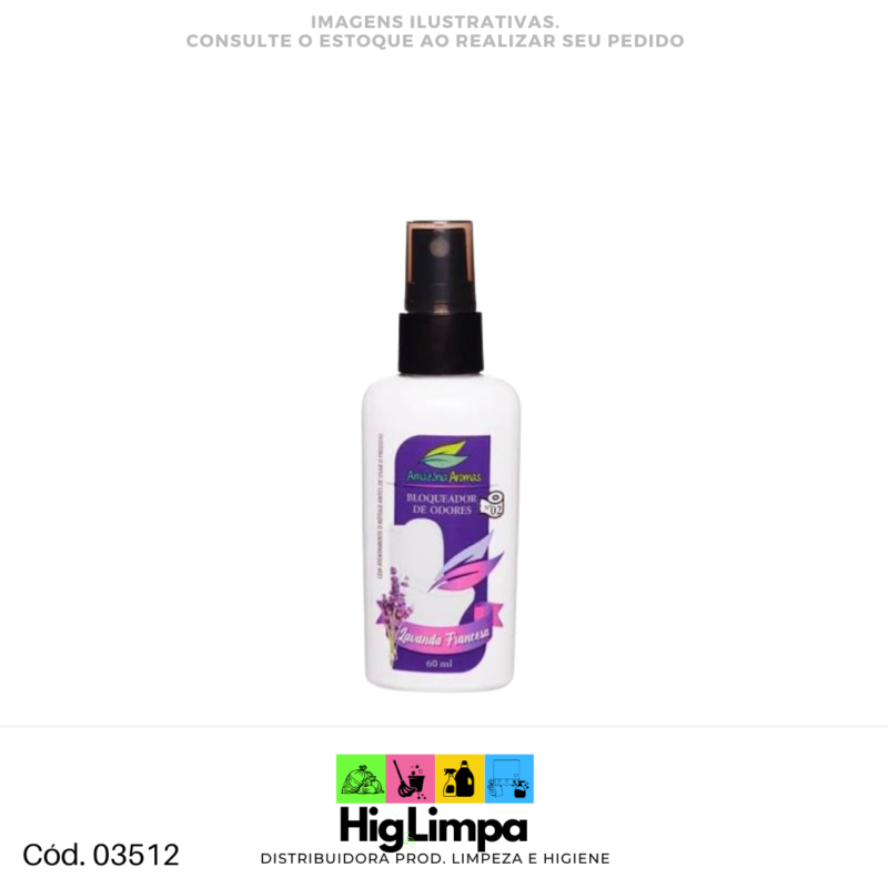 Nº2 Bloqueador de Odores Lavanda Francesa - Amazônia Aromas 60ml - 03512